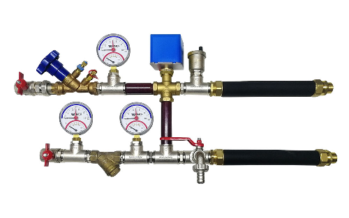 Смесительный узел для фанкойлов General Climate ПРОФИ-3.0, 3/4" с электроприводом